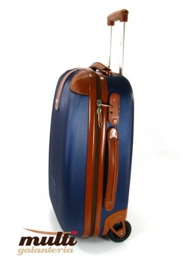 0- Mała walizka DIELLE 255 C niebieska