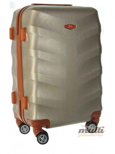 Mini walizka na kółkach 2LUX - poliwęglan, ABS